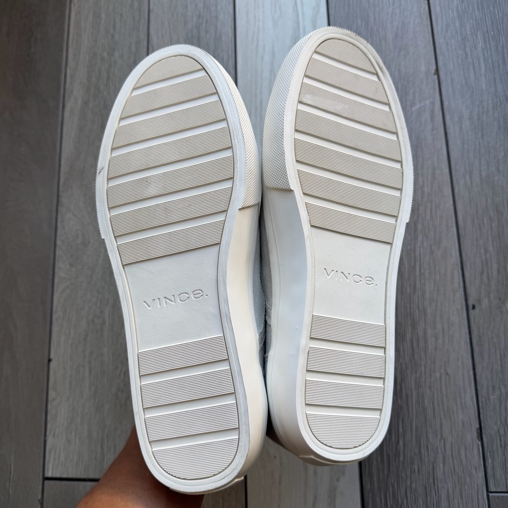 Vince Light gray Slip-On Loafers - Picture 7 of 8